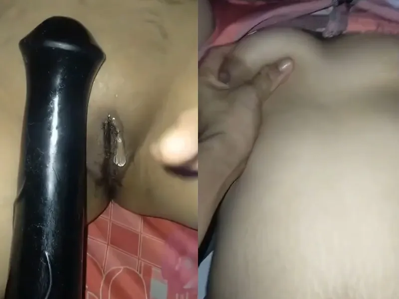 Con ghệ xinh tươi vú to bướm múp móc lồn bằng sextoy cực sướng